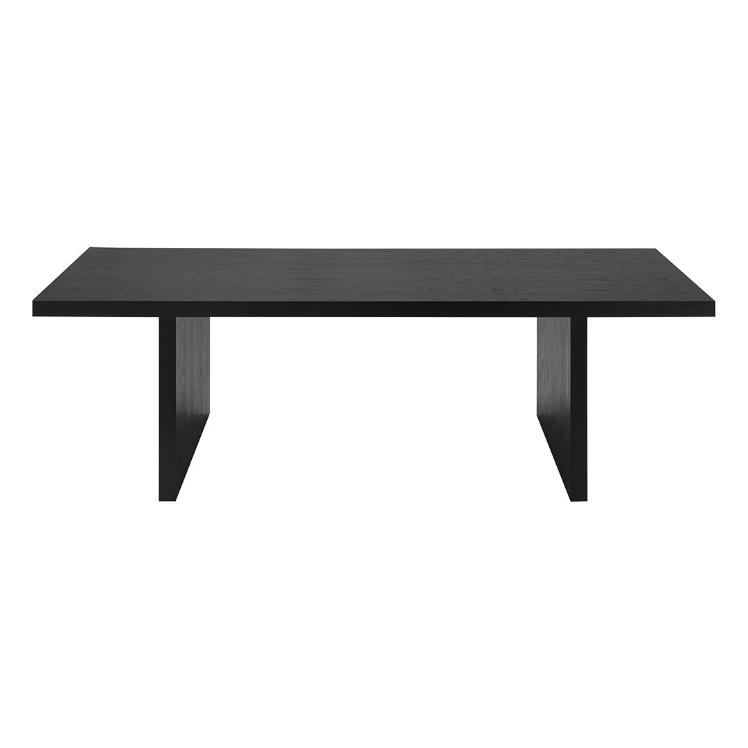 Tavolo quadronno frassino nero opaco