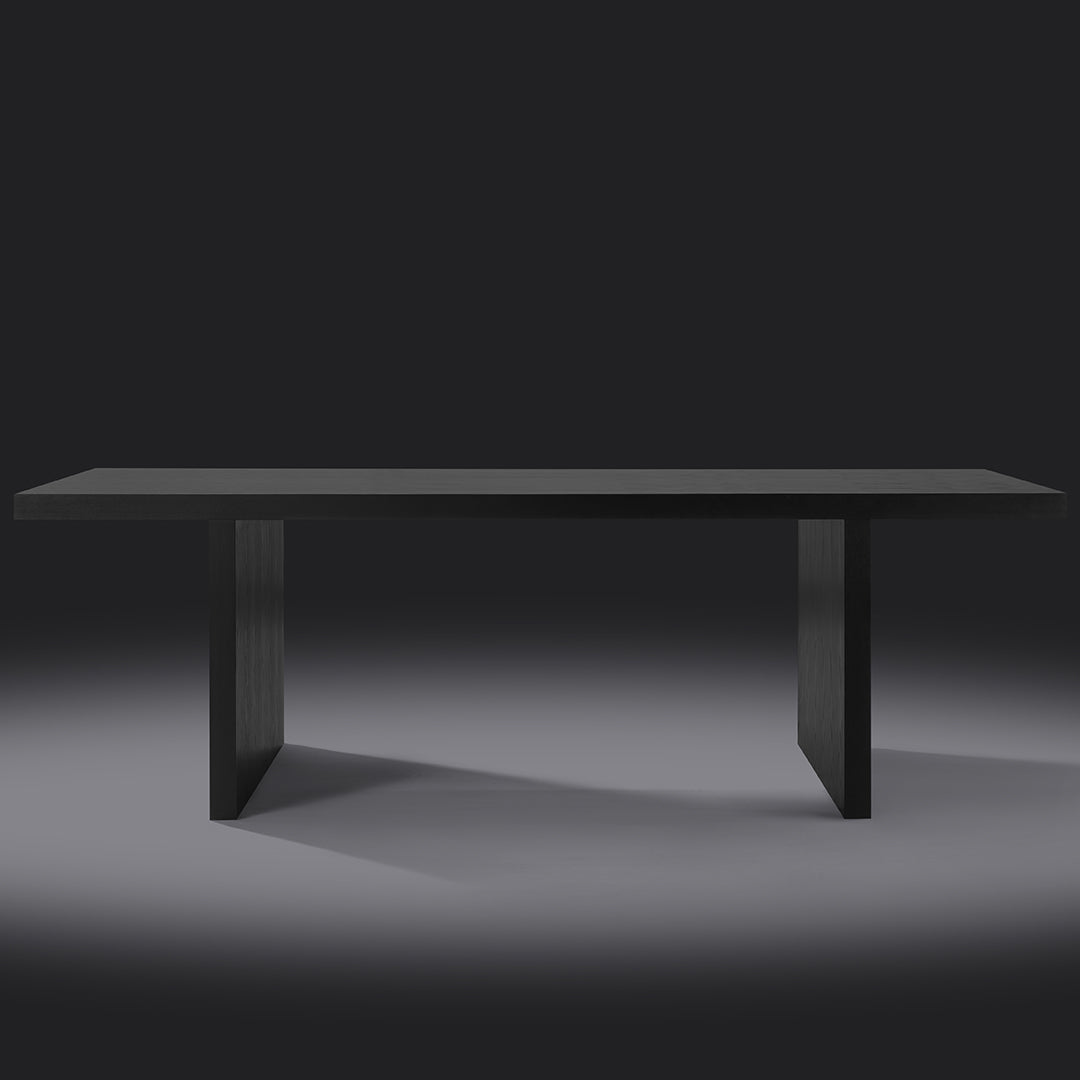 Tavolo quadronno frassino nero opaco