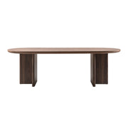 Tavolo magenta noce scuro opaco 240x100