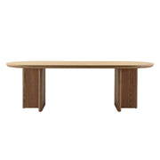 Tavolo magenta frassino naturale opaco 240x100