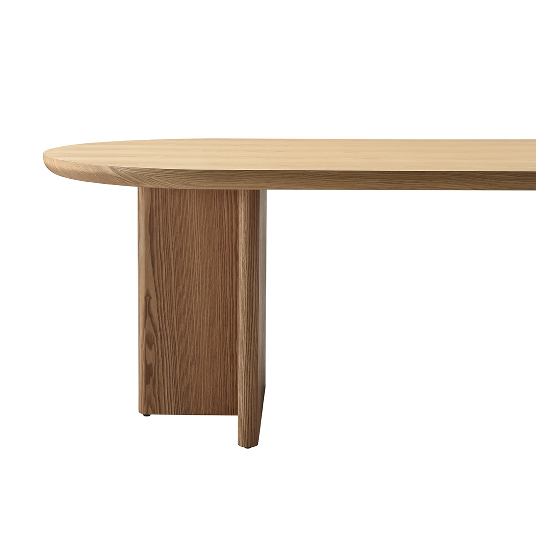 Tavolo magenta frassino naturale opaco 240x100