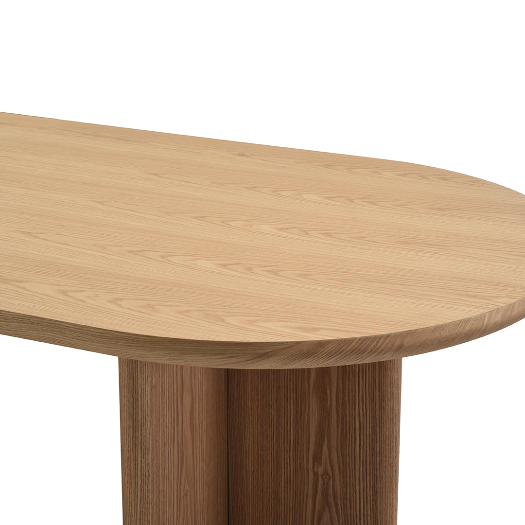 Tavolo magenta frassino naturale opaco 240x100