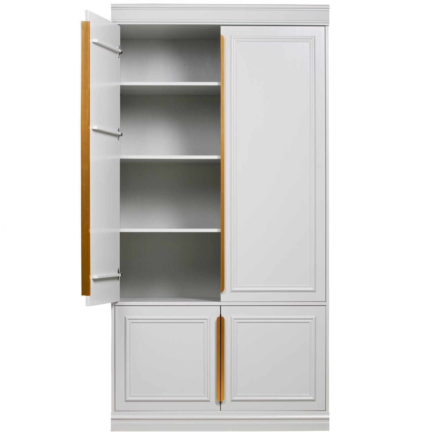 Armadio retrò classico organize bianco h215 x P62cm