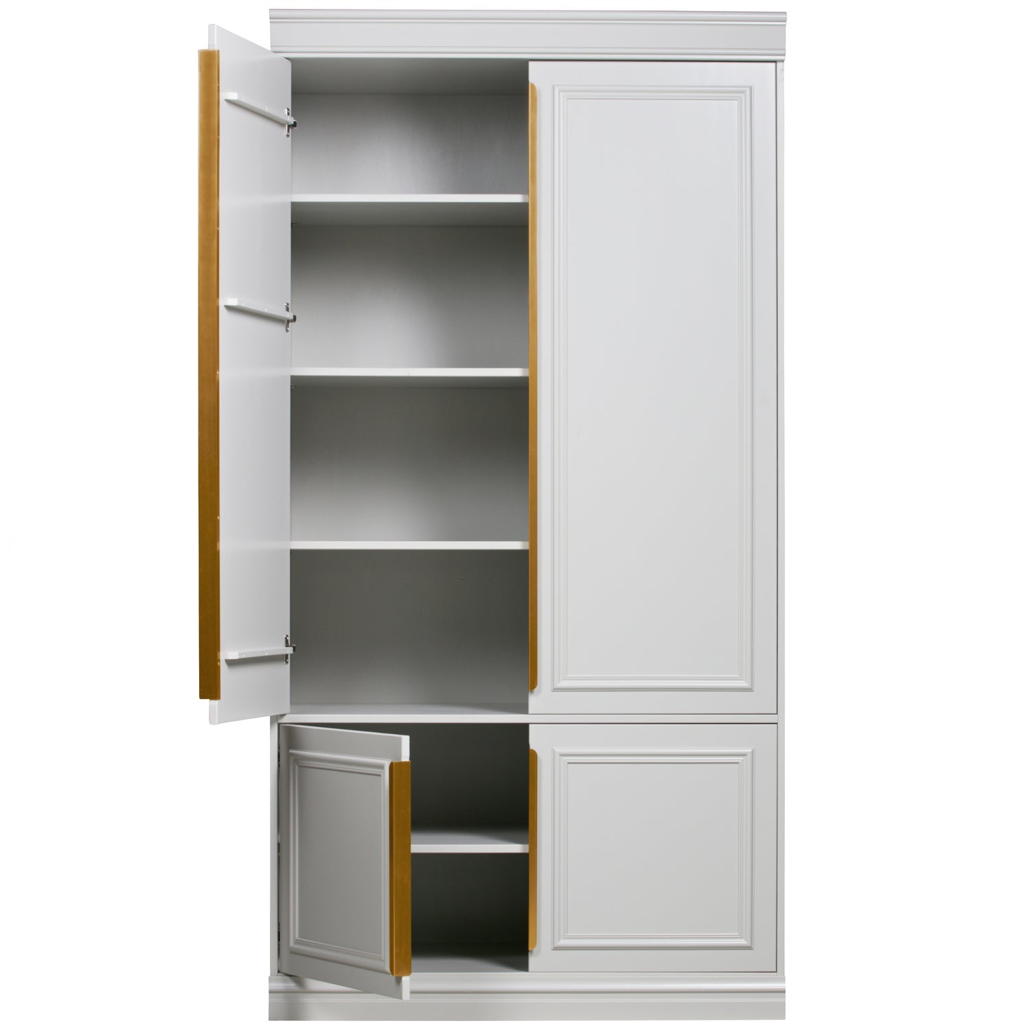 Armadio retrò classico organize bianco h215 x P62cm