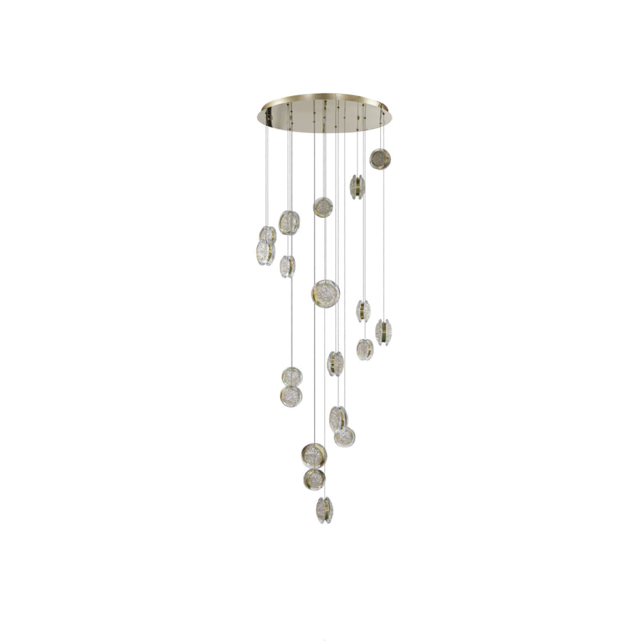 Euforia Pendant Round 19 3-Step Dimm Go - Gold