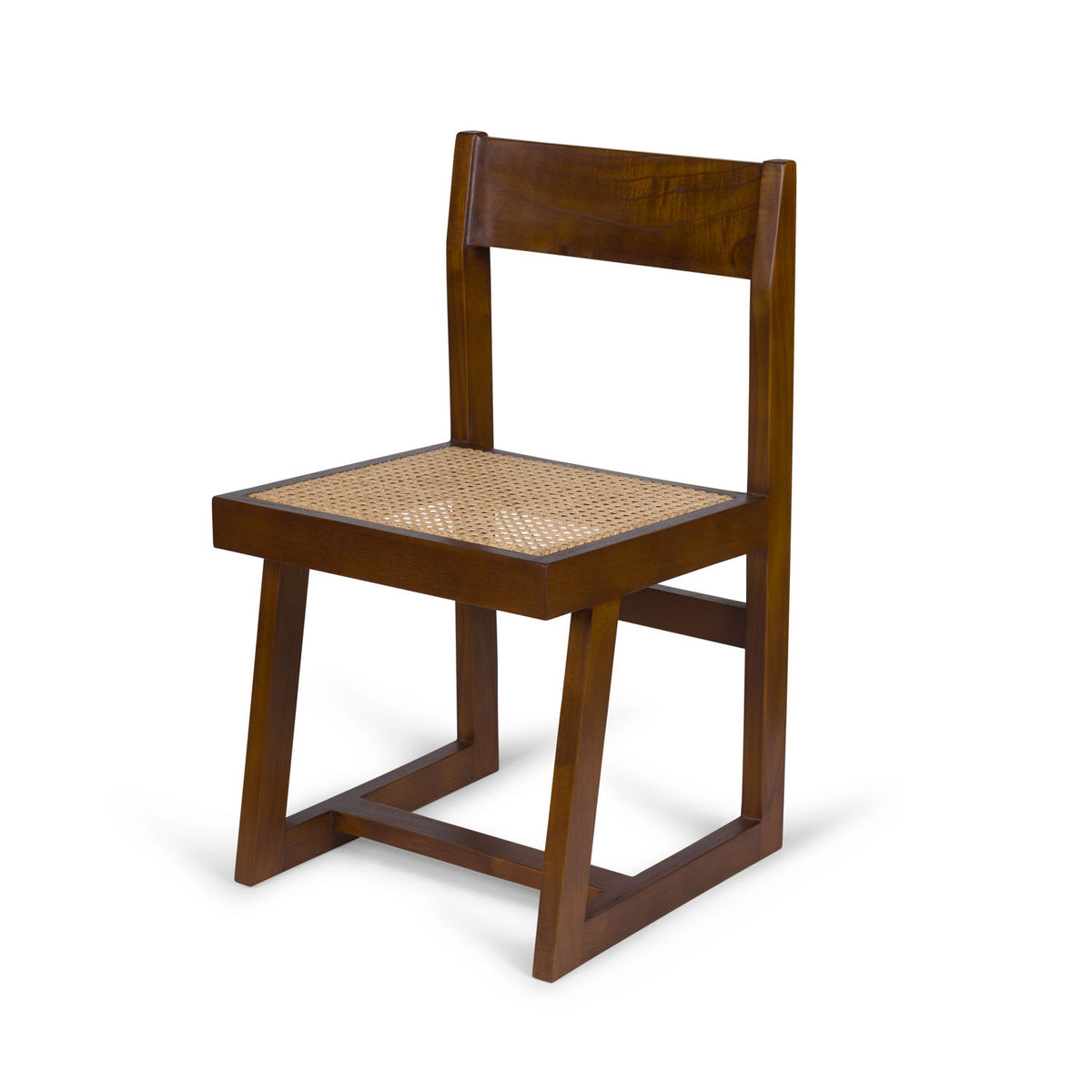Box Chair Gérard - Dark Brown - Pierre Jeanneret Edition