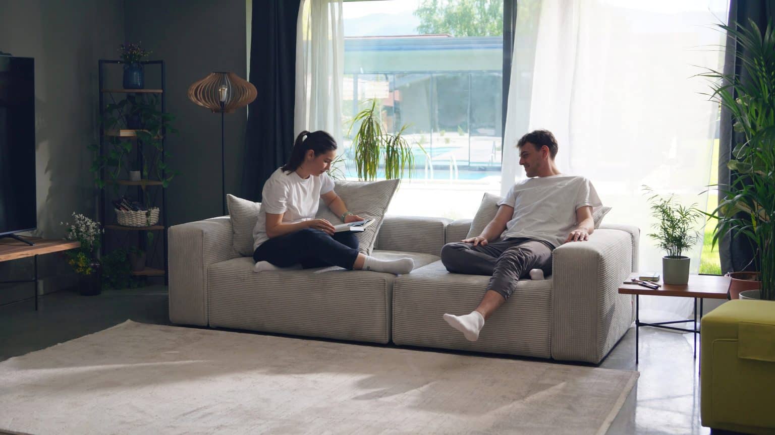 Divano modulare Bard S - sfoderabile e trasformabile in letto