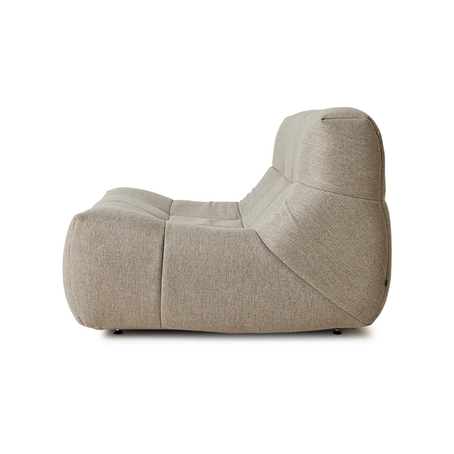 Poltroncina pigra da esterno naturale