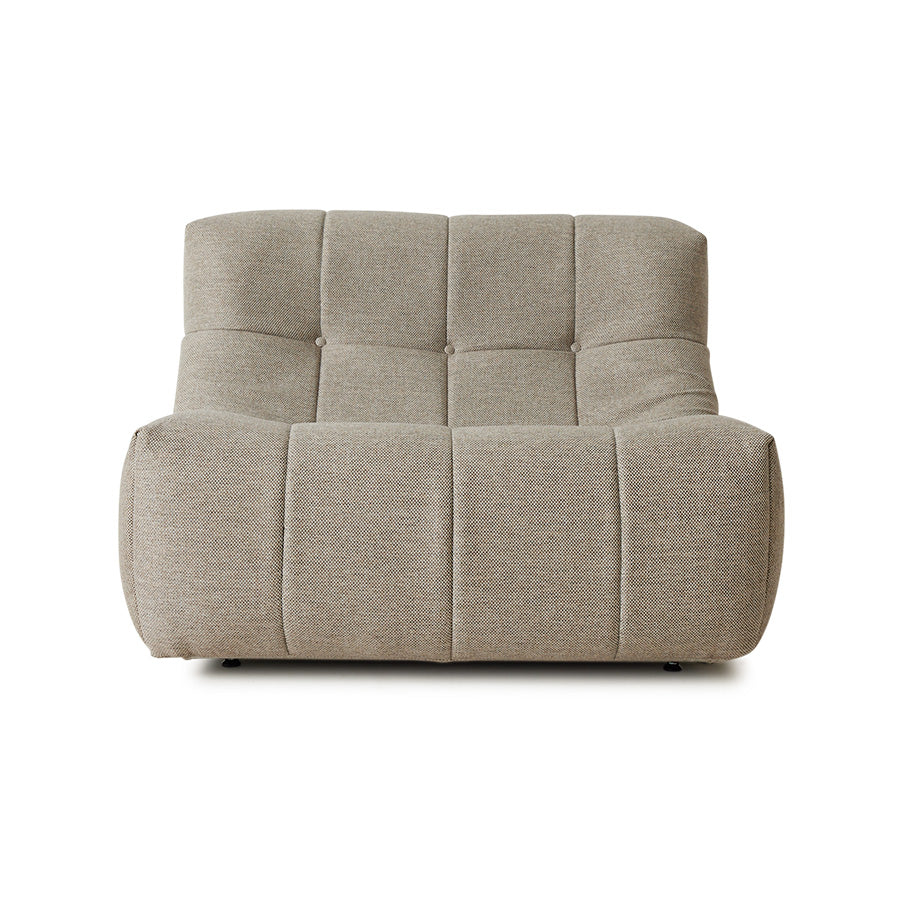 Poltroncina pigra da esterno naturale