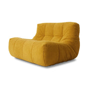 Poltrona Lazy Lounge soffice, ocra