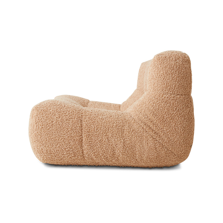 Poltrona Lazy Lounge frizz, beige