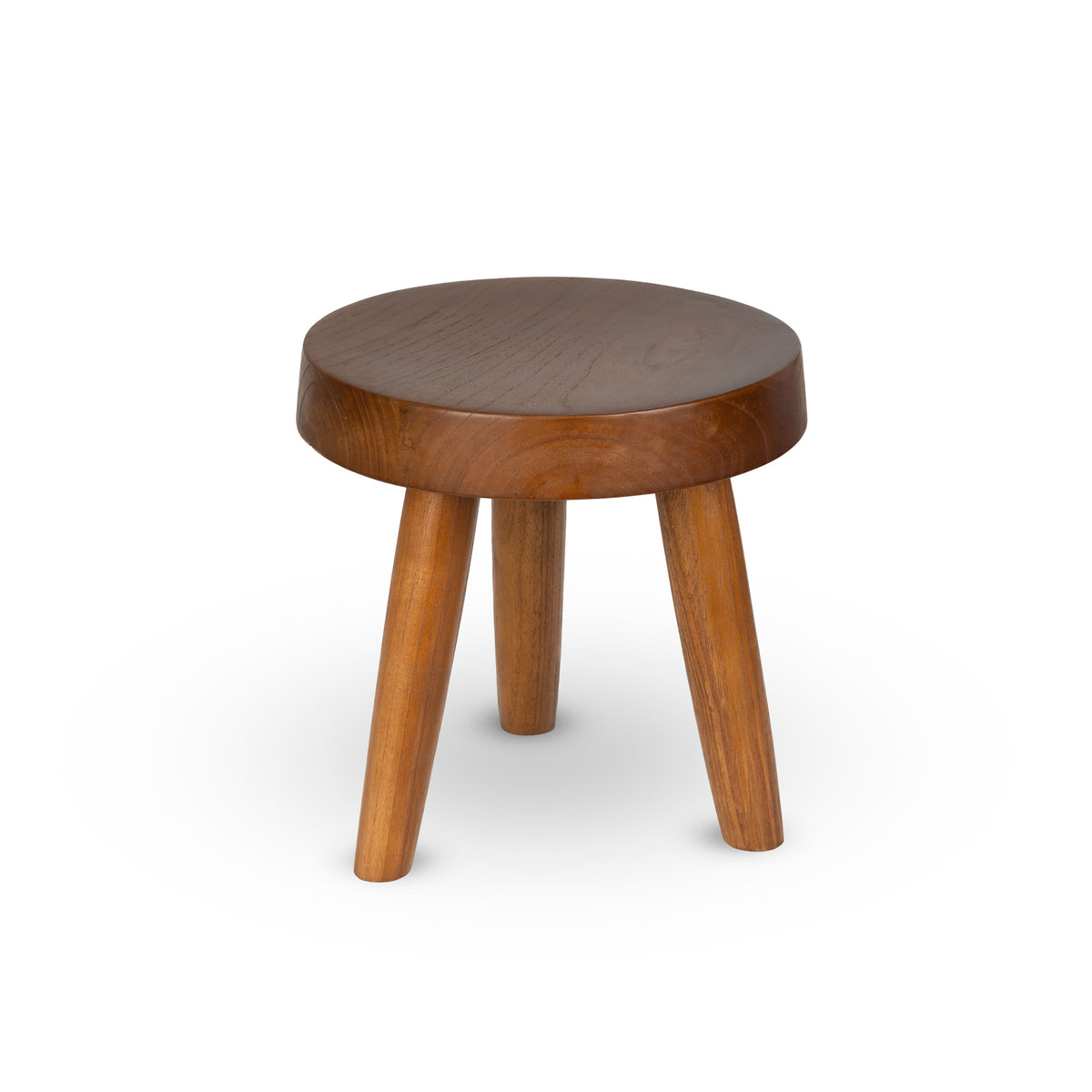 Sgabello Charles M - Dark Brown - Pierre Jeanneret Edition
