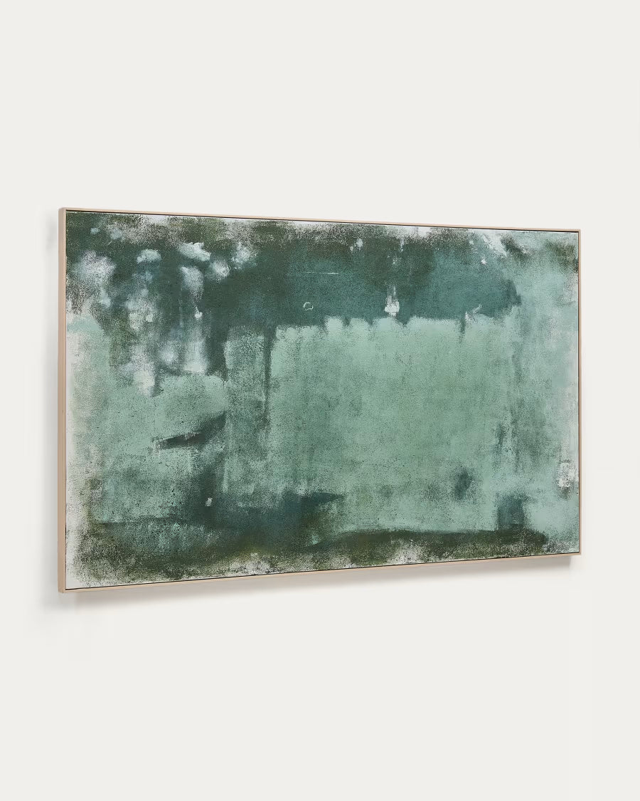 Quadro astratto Selnar verde 202 x 122 cm