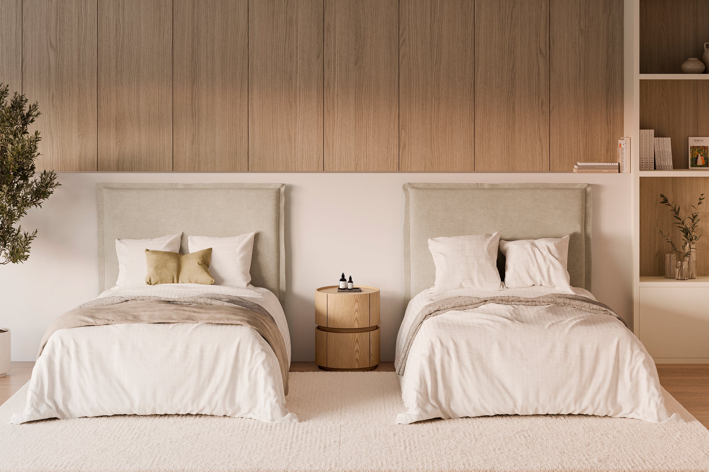 Comodino TIMEO - Rovere