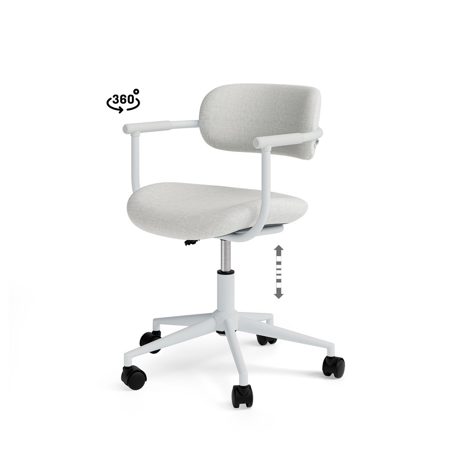 Sedia da ufficio OXFORD - Grigio