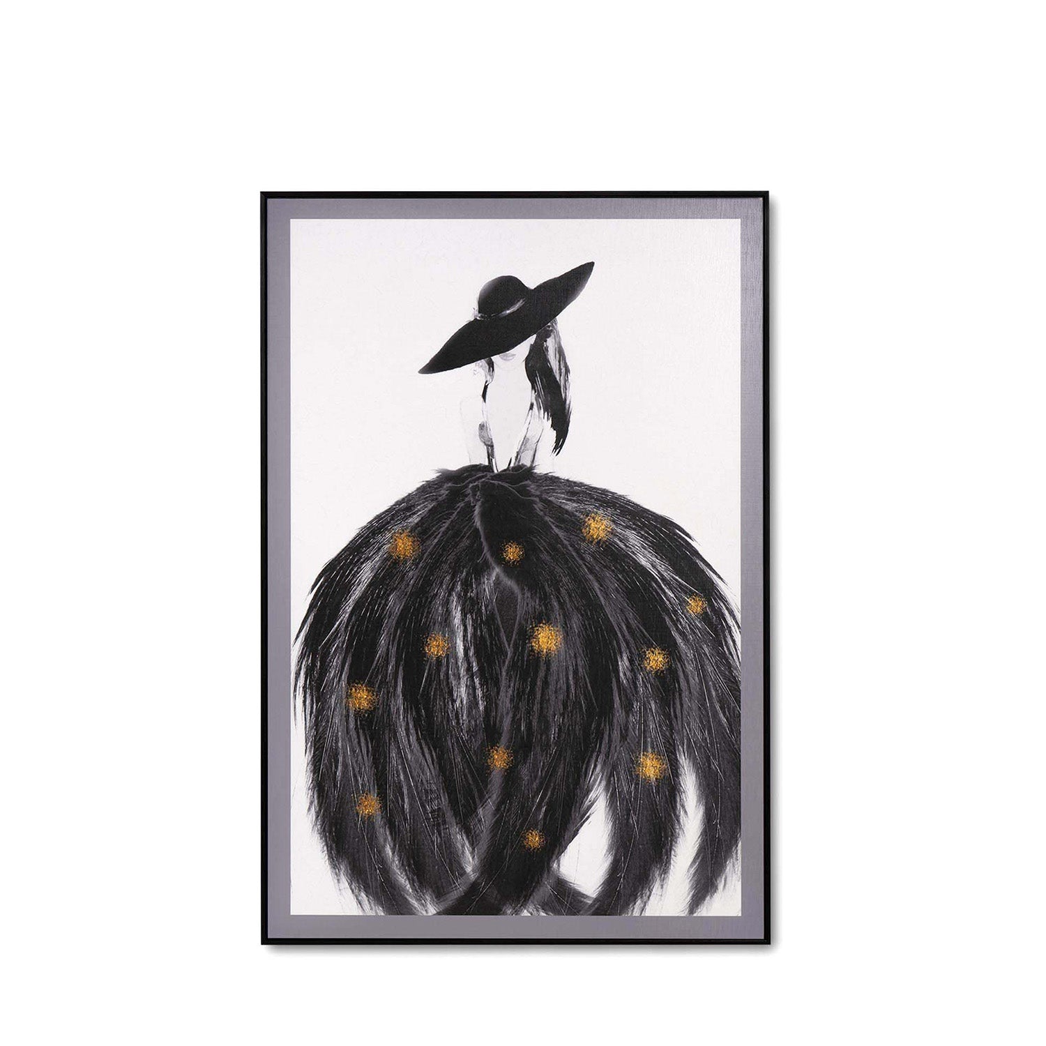Quadro ELEGANCE 80x120 - Nero