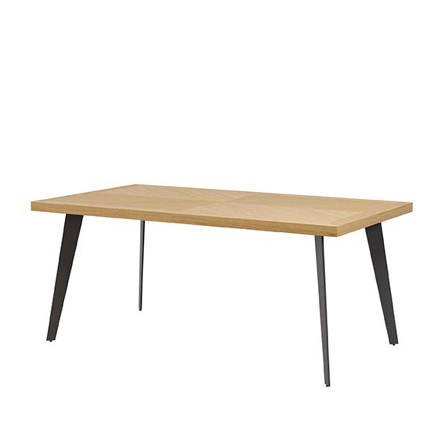 Tavolo RANDY 160x90 fisso - Rovere/Nero