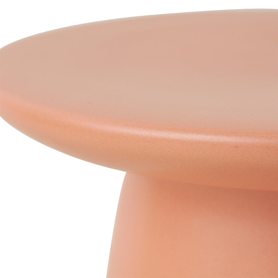 Tavolino in terracotta M pesca