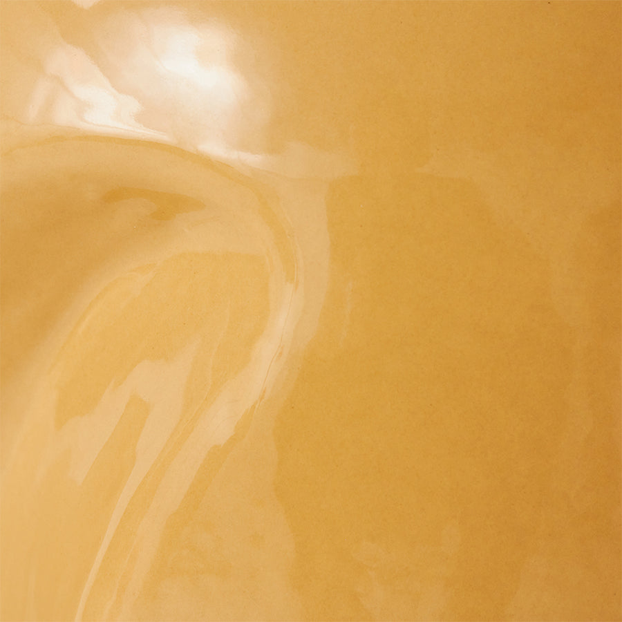 Tavolino Currents in ceramica sabbia