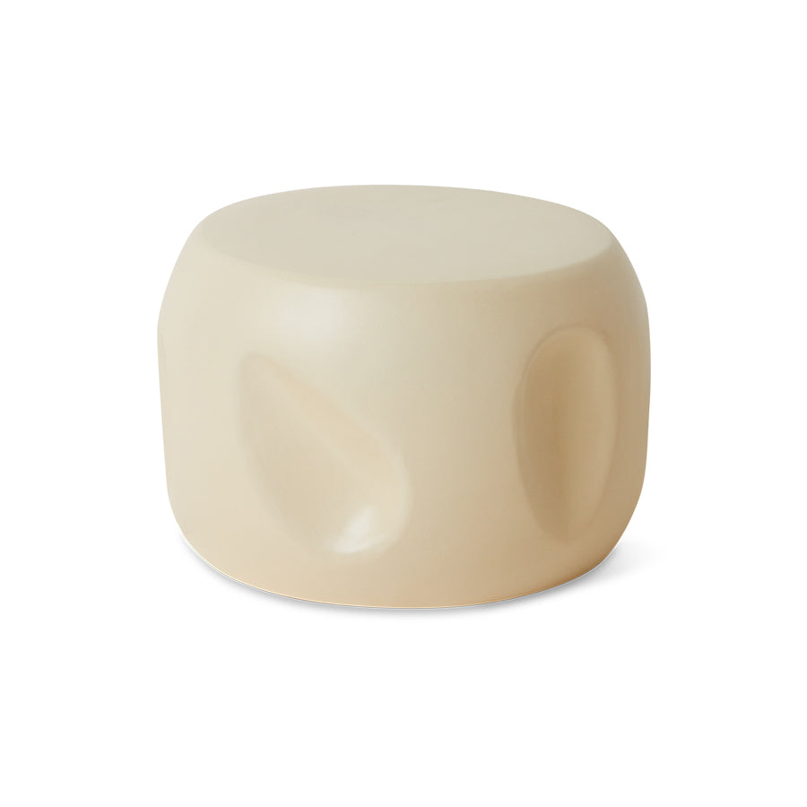 Guscio del tavolino in ceramica Currents