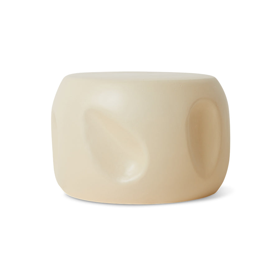 Guscio del tavolino in ceramica Currents