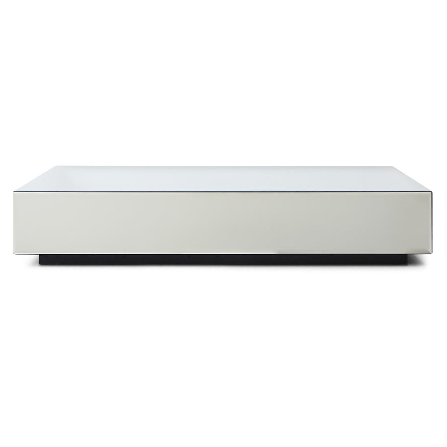 Tavolino Mirror Block trasparente (120x80 cm)