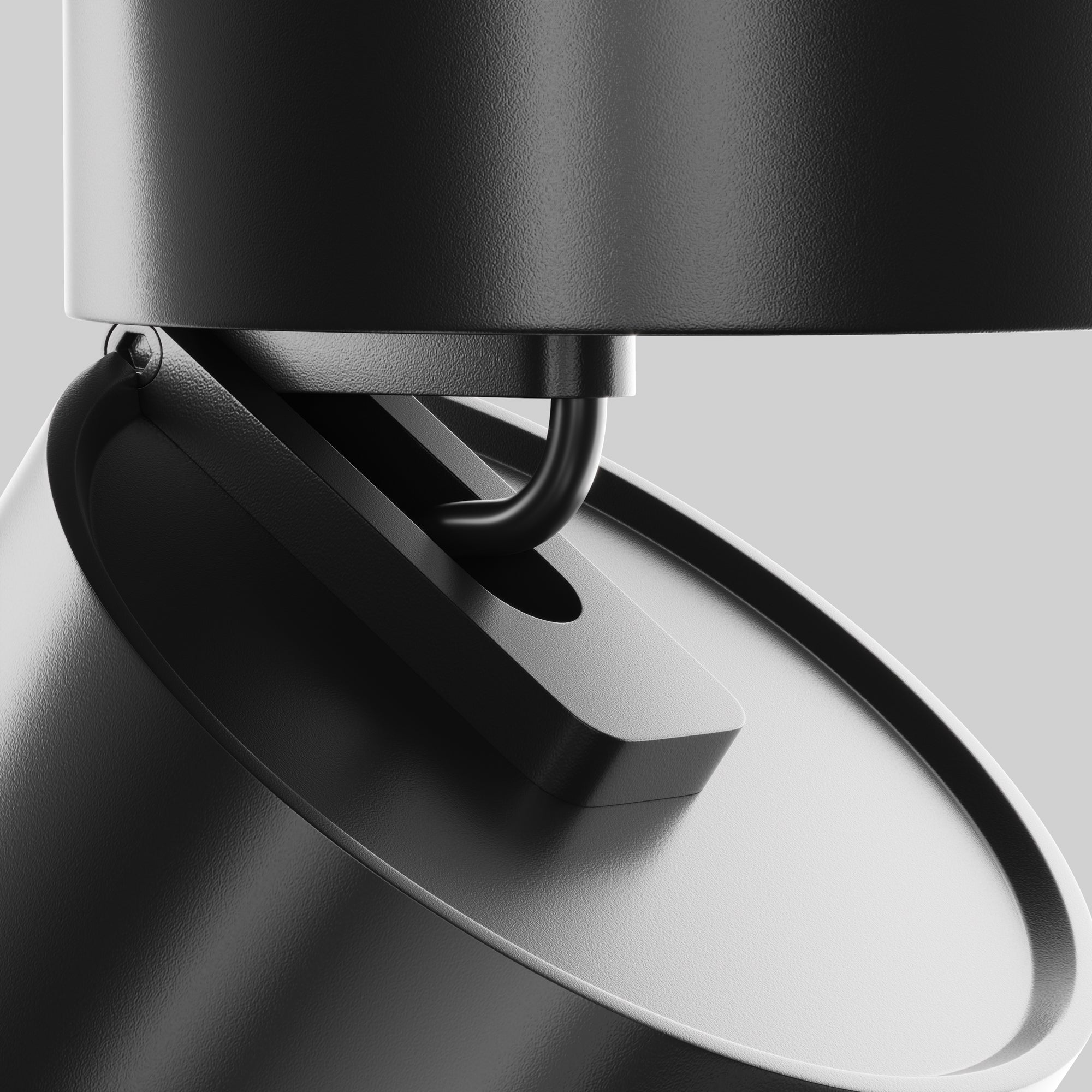 Lampada da soffitto Onda - Maytoni - Nero - C024CL-12W3K-B-1