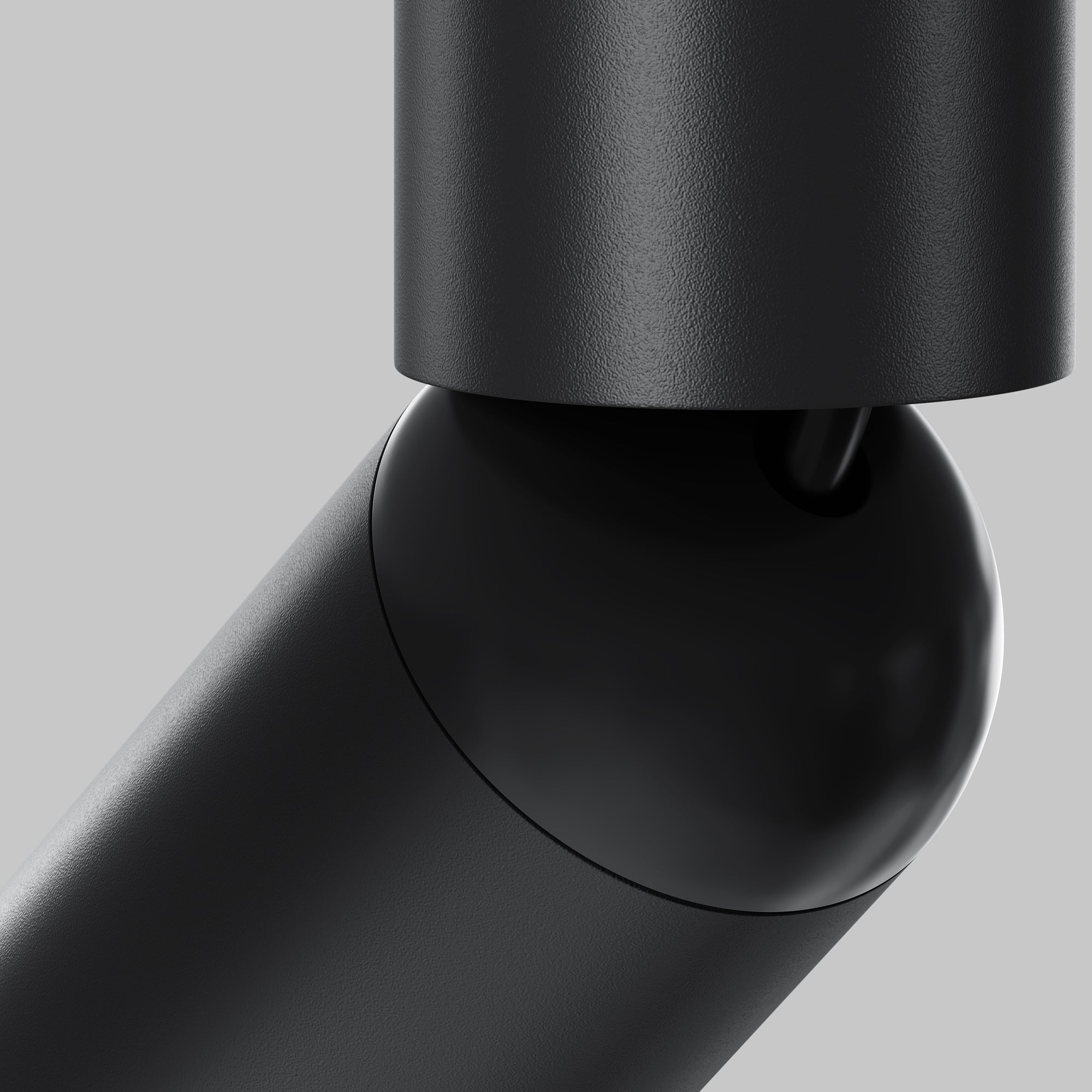 Lampada da soffitto Focus T - Maytoni - Nero - C142CL-6W3K-B