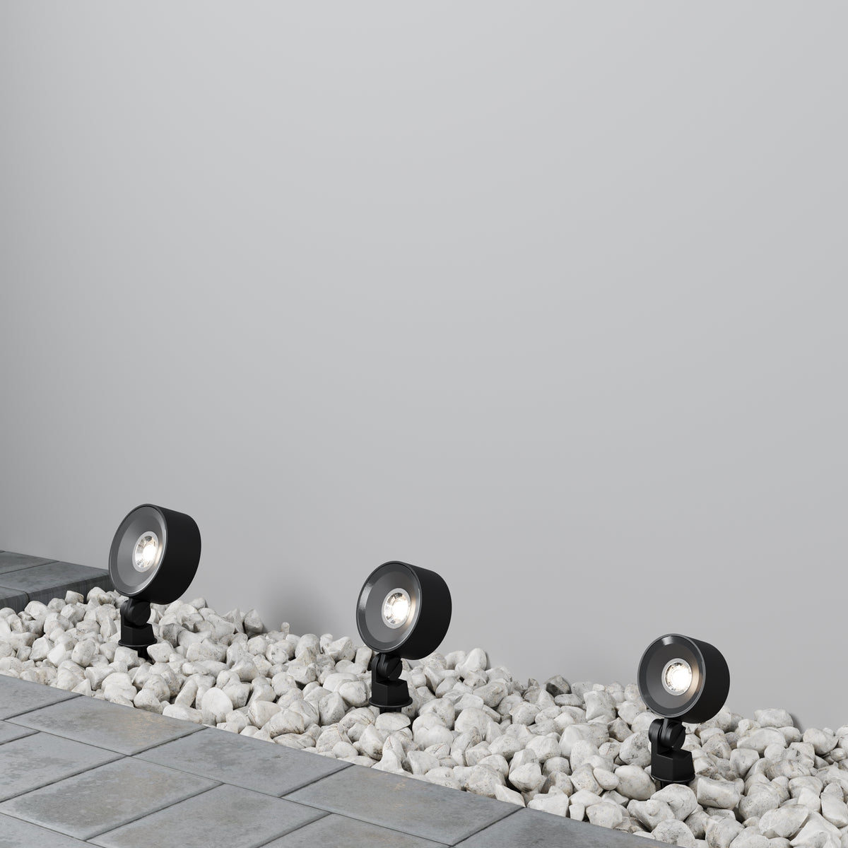 Lampada da esterno Core - Maytoni - Nero - O495FL-L25B3K