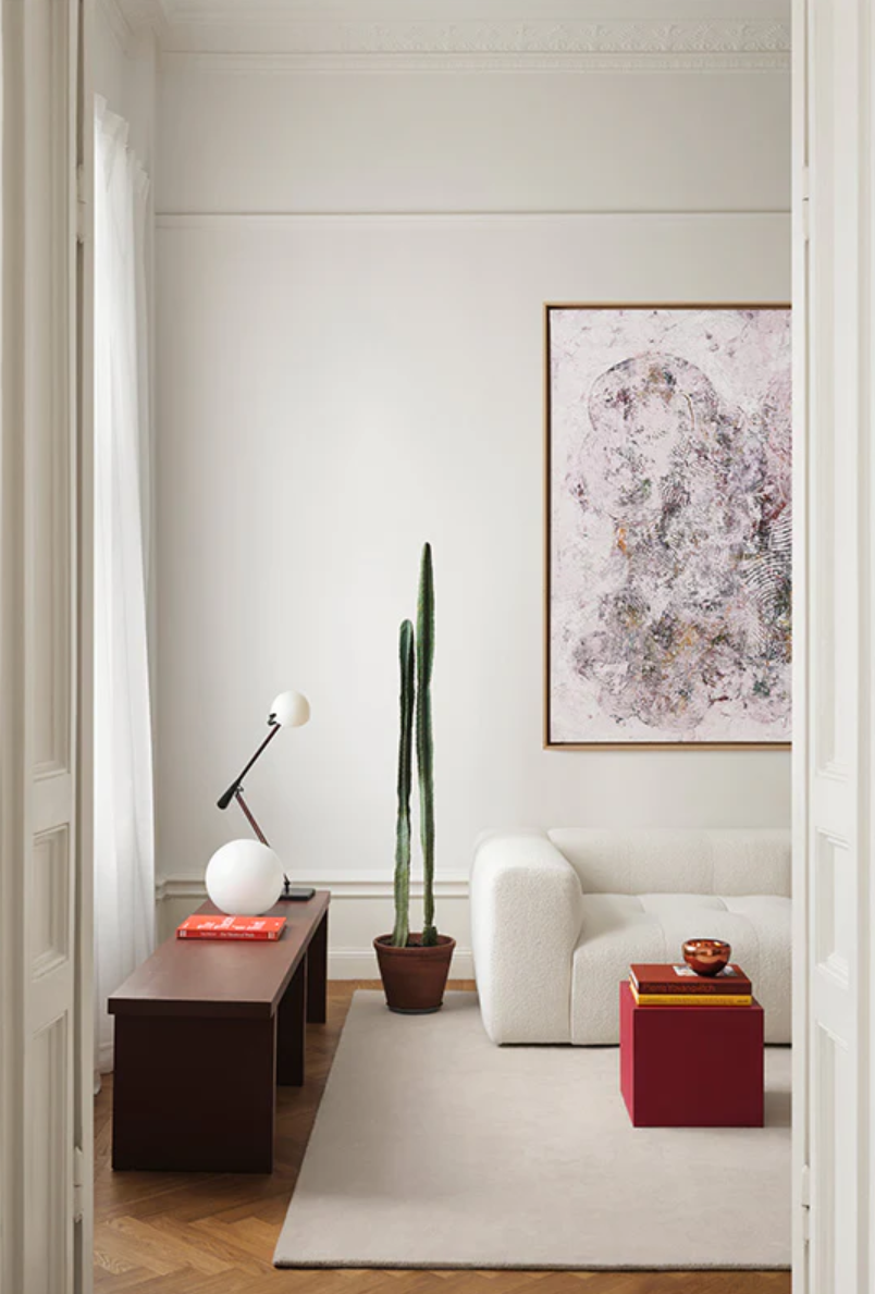 Tappeto SOLID CLASSIC WOOL BONE WHITE 250x350cm By Layered
