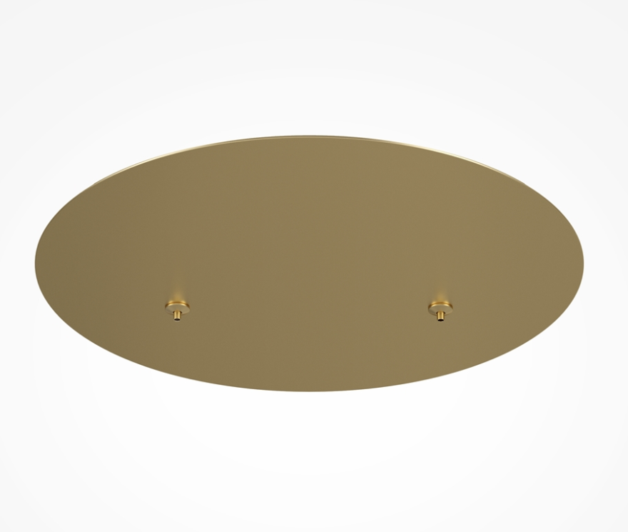 Lampada a sospensione Rim 3000K ottone 80cm