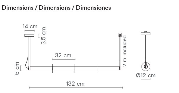 Roseline Pendant - Gold base/ Brown straps