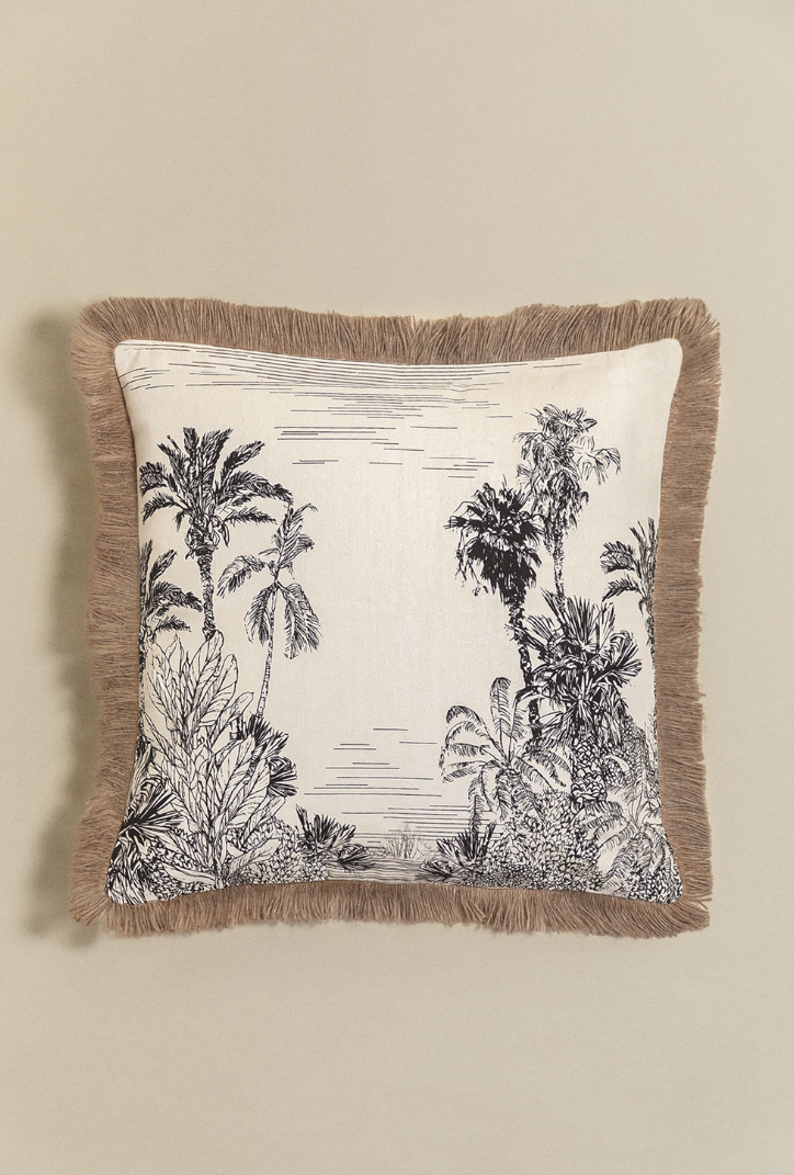 Diwas - Cuscino quadrato 45x45 cm in cotone