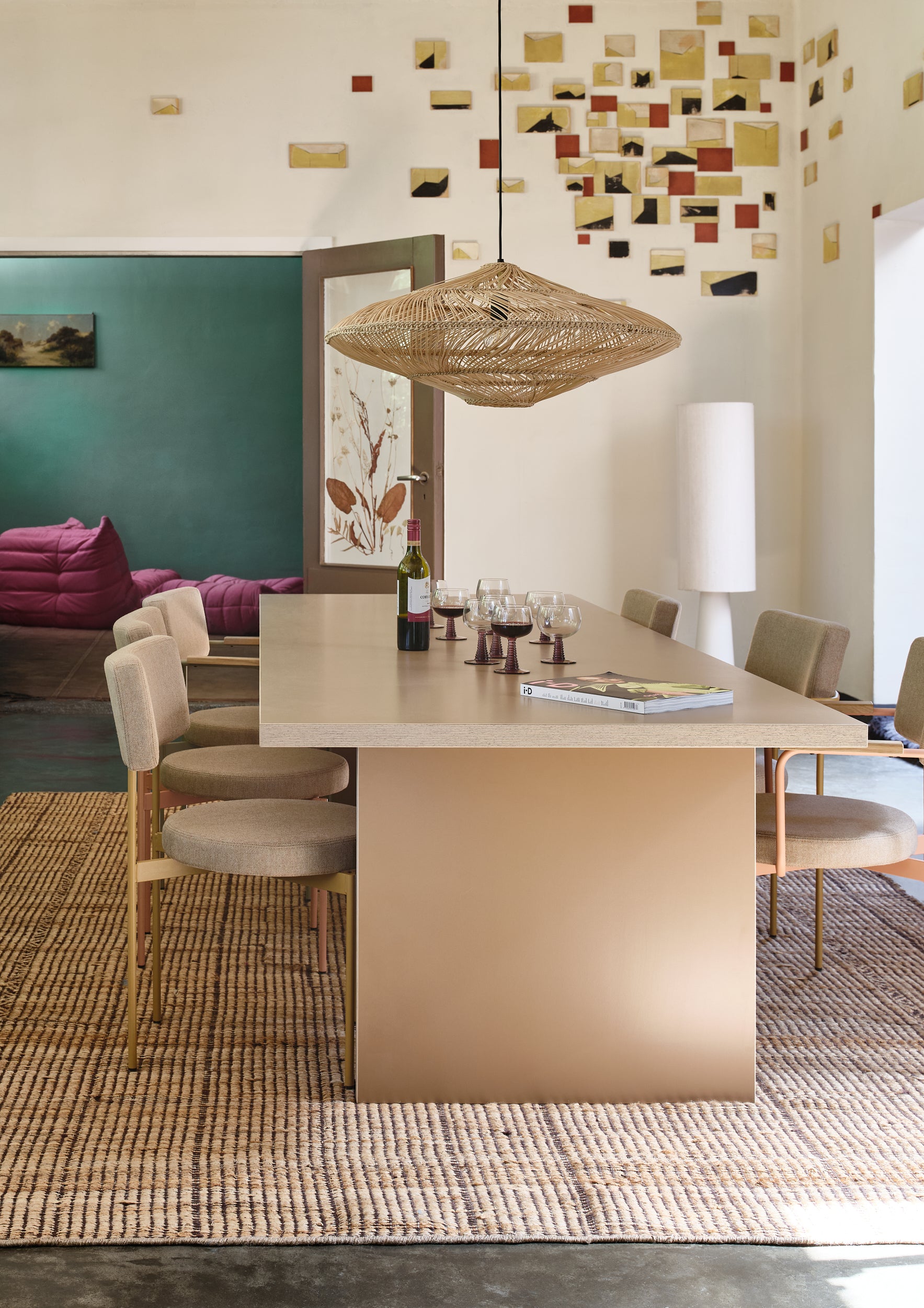 Tappeto in iuta del deserto (250x350 cm)
