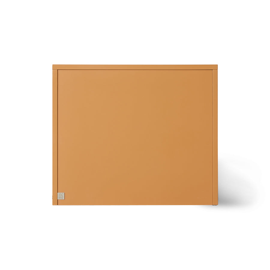 Cassettiera con 3 cassetti, arancio zenzero