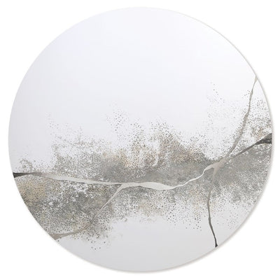 Specchio d'arte Kintsugi Ø 80 by AGAVE
