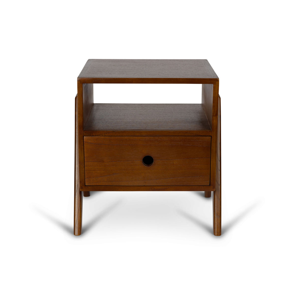 Comodino Night Cabin P.V.W. - Dark Brown - Pierre Jeanneret Edition