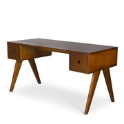 Scrivania Office Desk 150cm - Dark Brown - Pierre Jeanneret Edition