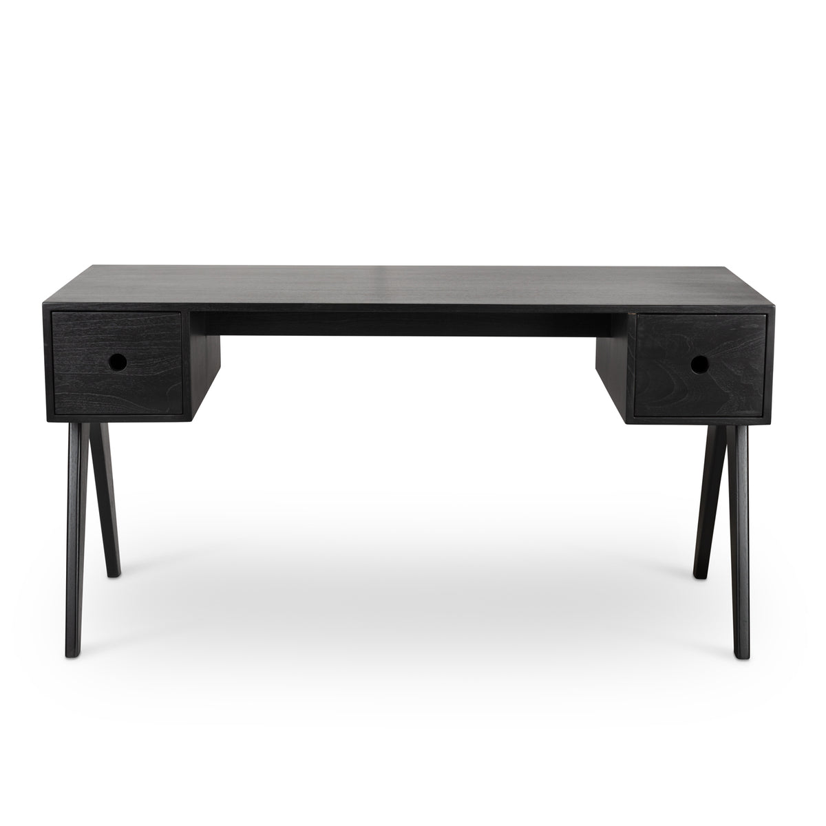 Scrivania Office Desk 150cm - Charcoal Black - Pierre Jeanneret Edition