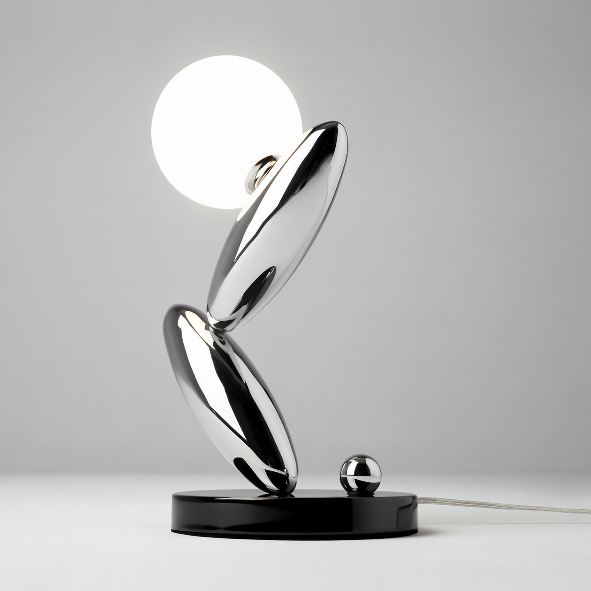 Lampada da tavolo Resonance - Maytoni - Platino - MOD482TL-L6PT3K