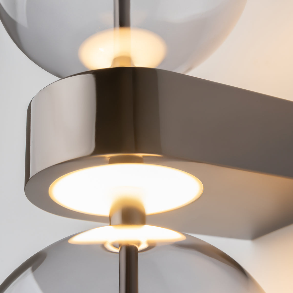 Lampada a muro Double Moon - Maytoni - Nero - MOD478WL-L8B3K