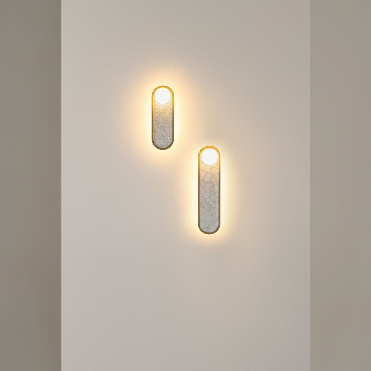 Lampada a muro Perlamour - Maytoni - Ottone - MOD473WL-L20BSK