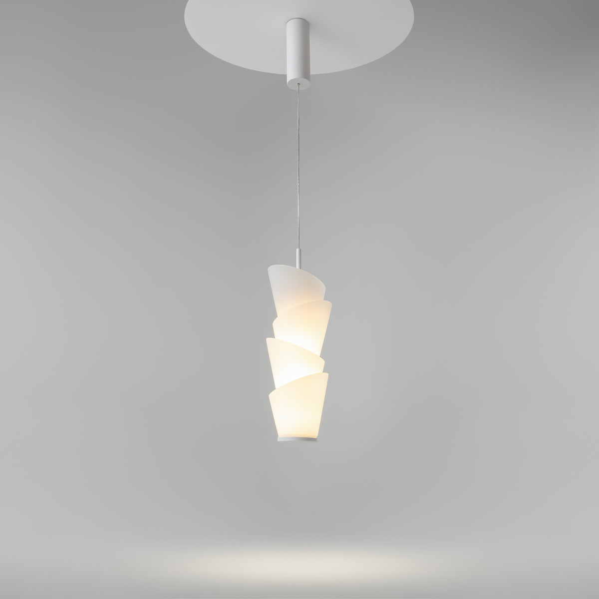 Lampada a sospensione Seoul - Maytoni - Bianco - MOD374PL-L28W3K