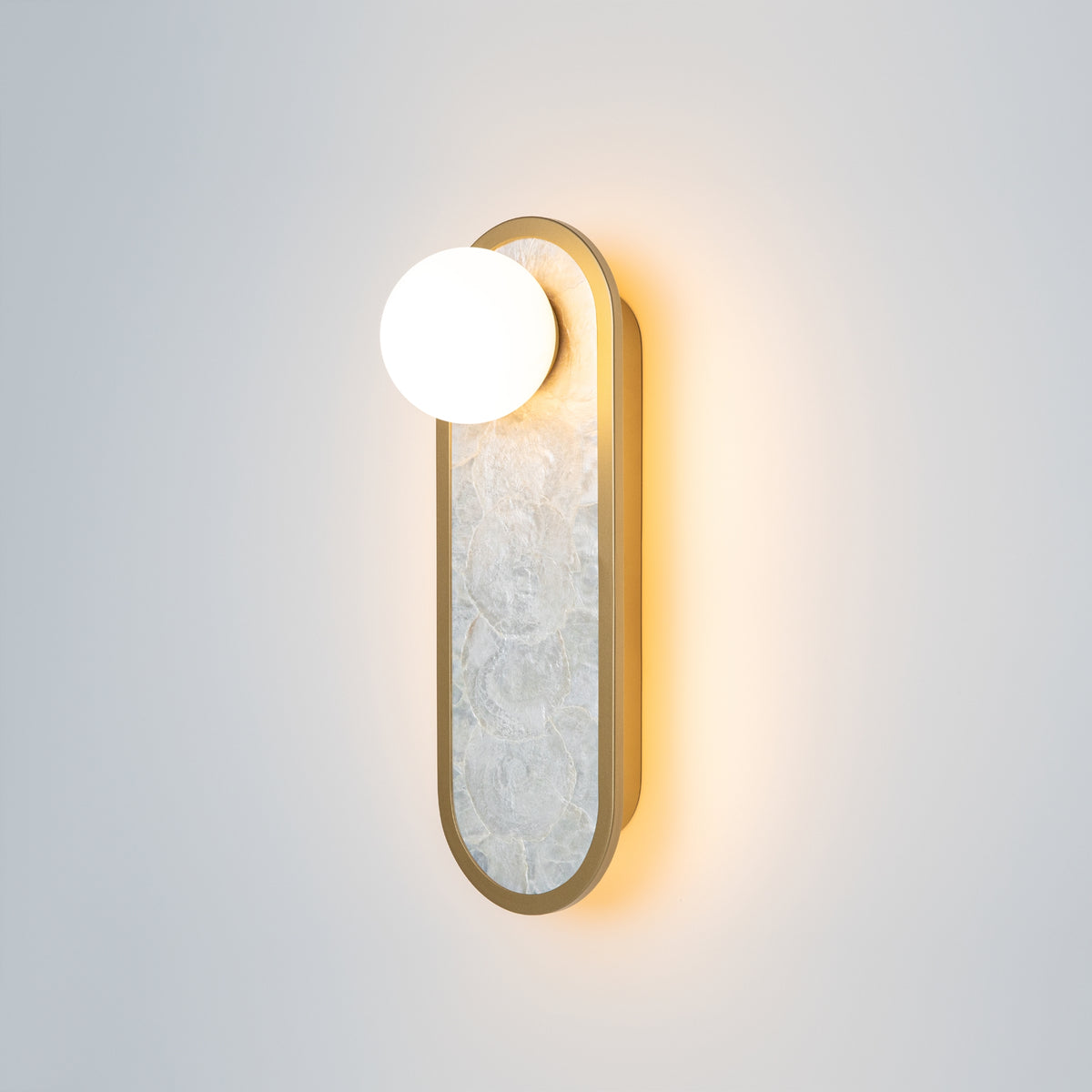 Lampada a muro Perlamour - Maytoni - Ottone - MOD473WL-L20BSK