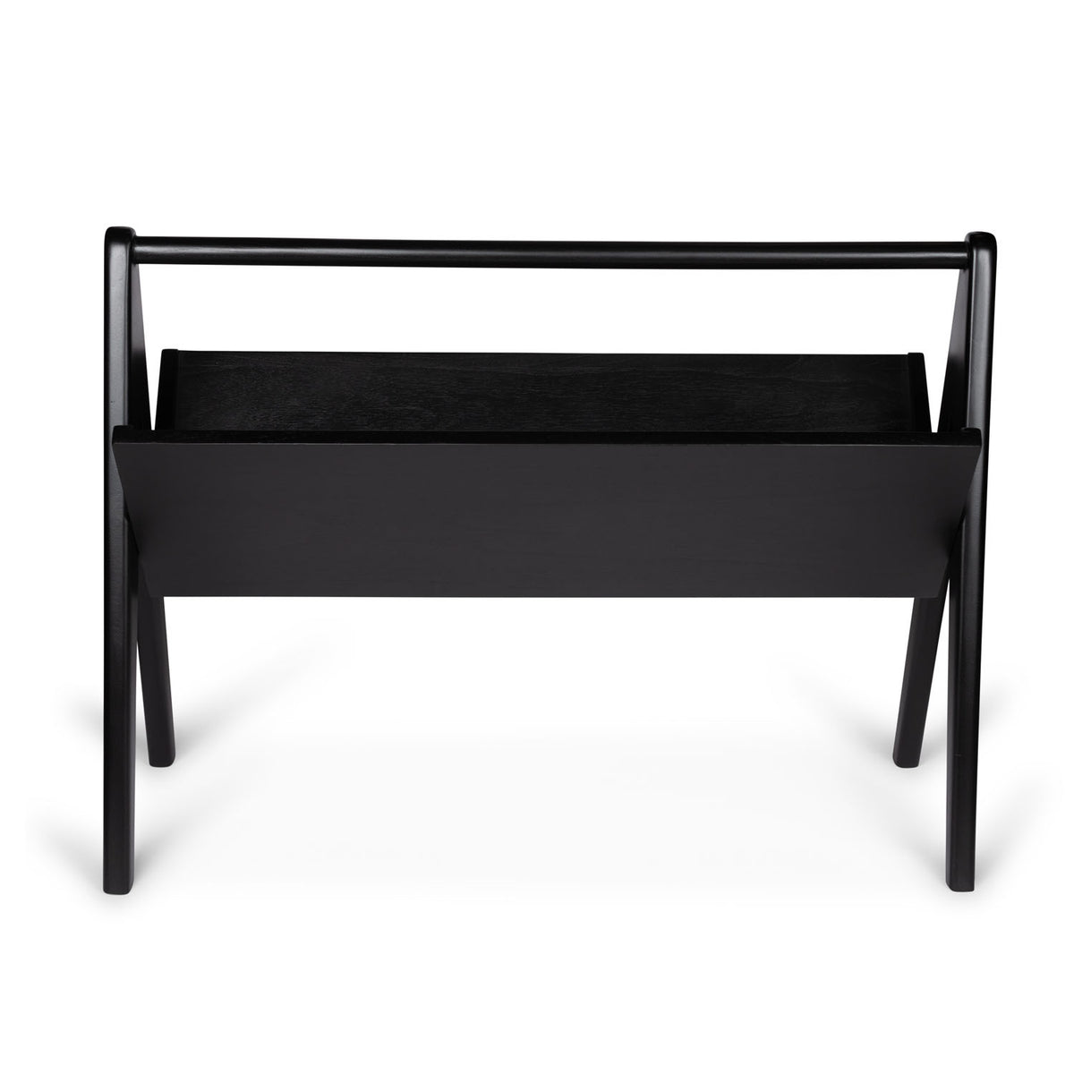 Portariviste Portable Book Rack Emile - Charcoal Black - Pierre Jeanneret Edition