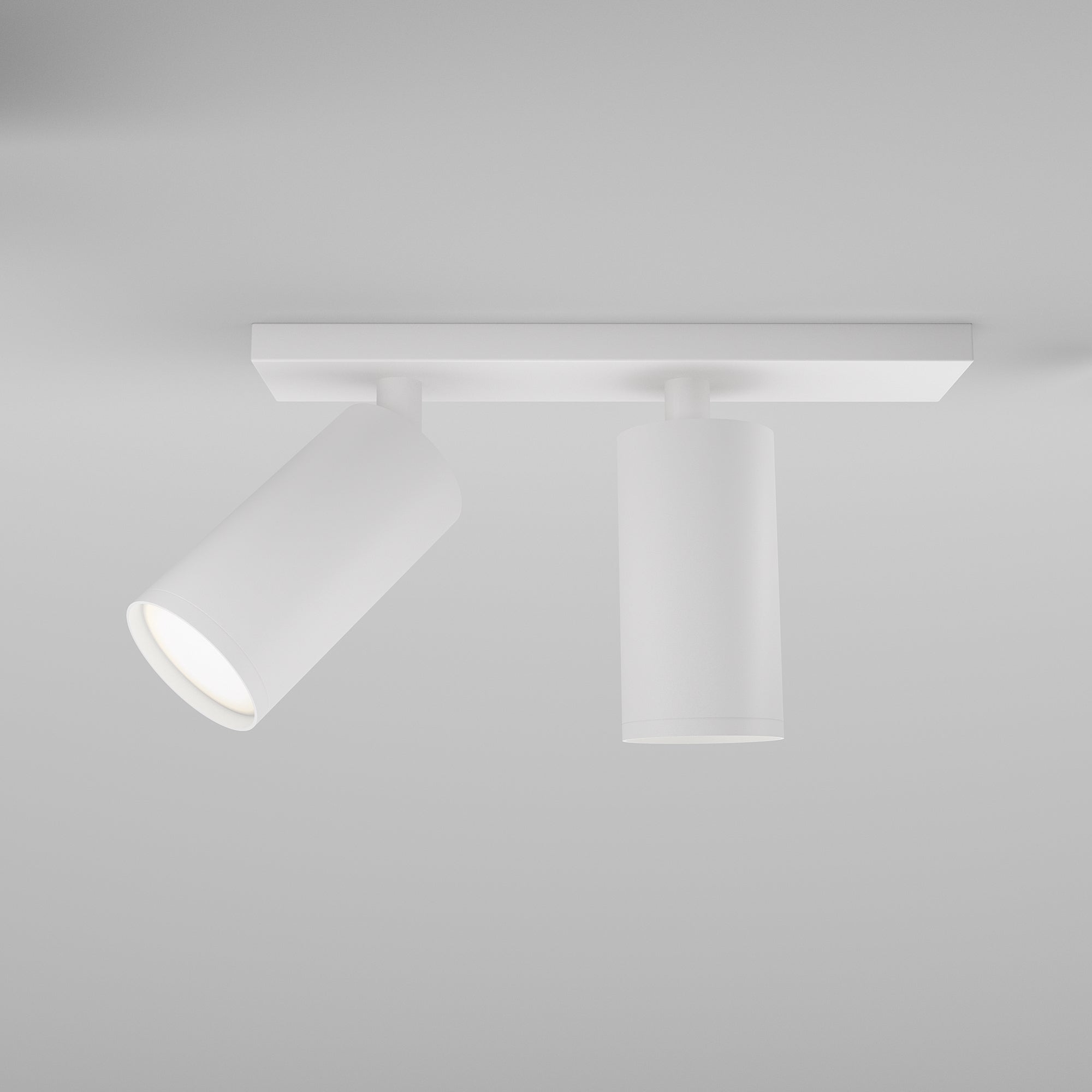 Lampada da soffitto FOCUS S GU10 2x10W - Maytoni - Bianco - C051CL-U-2W