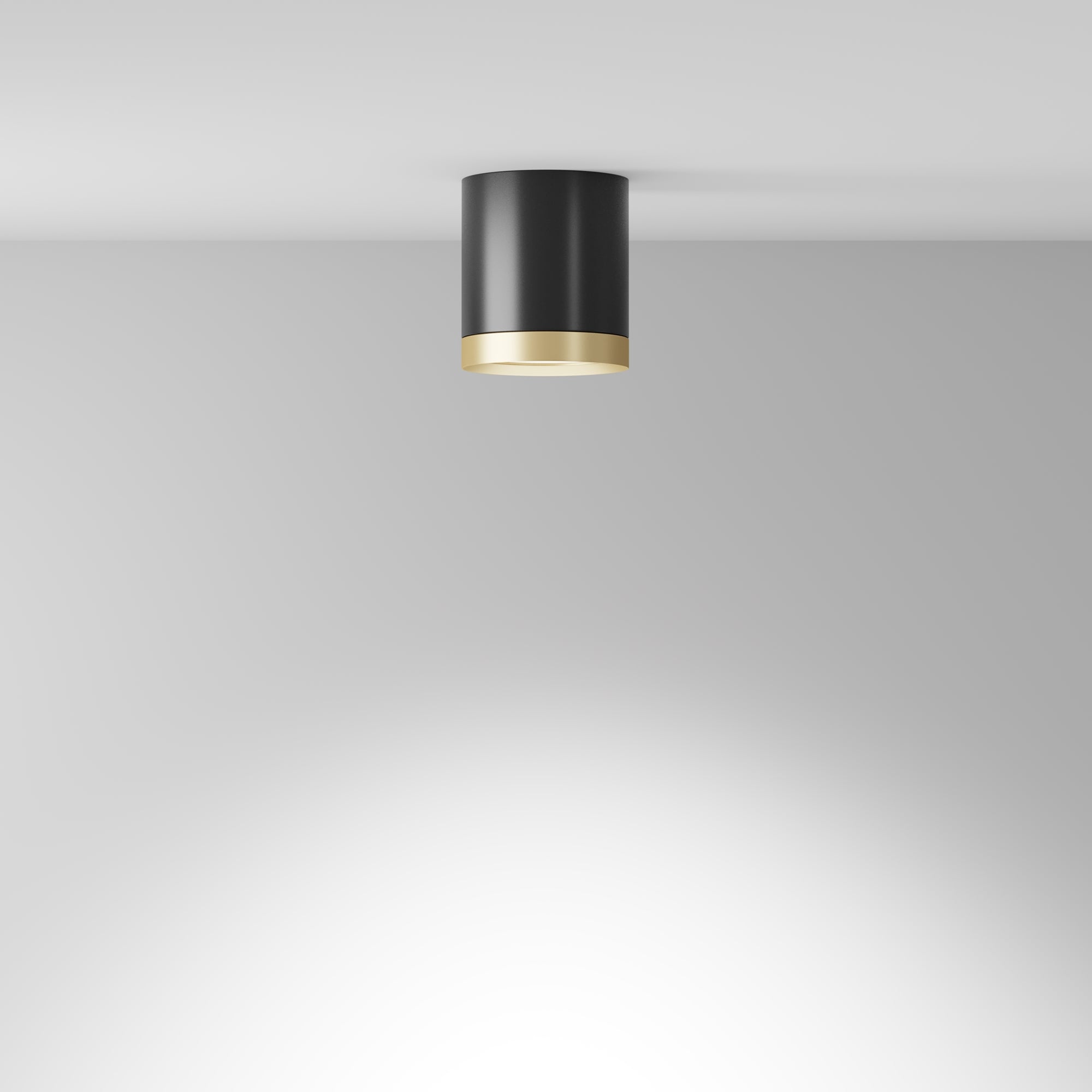 Lampada da soffitto Hoop GX53 1x12W - Maytoni - Nero - C086CM-GX53-MRD-BG