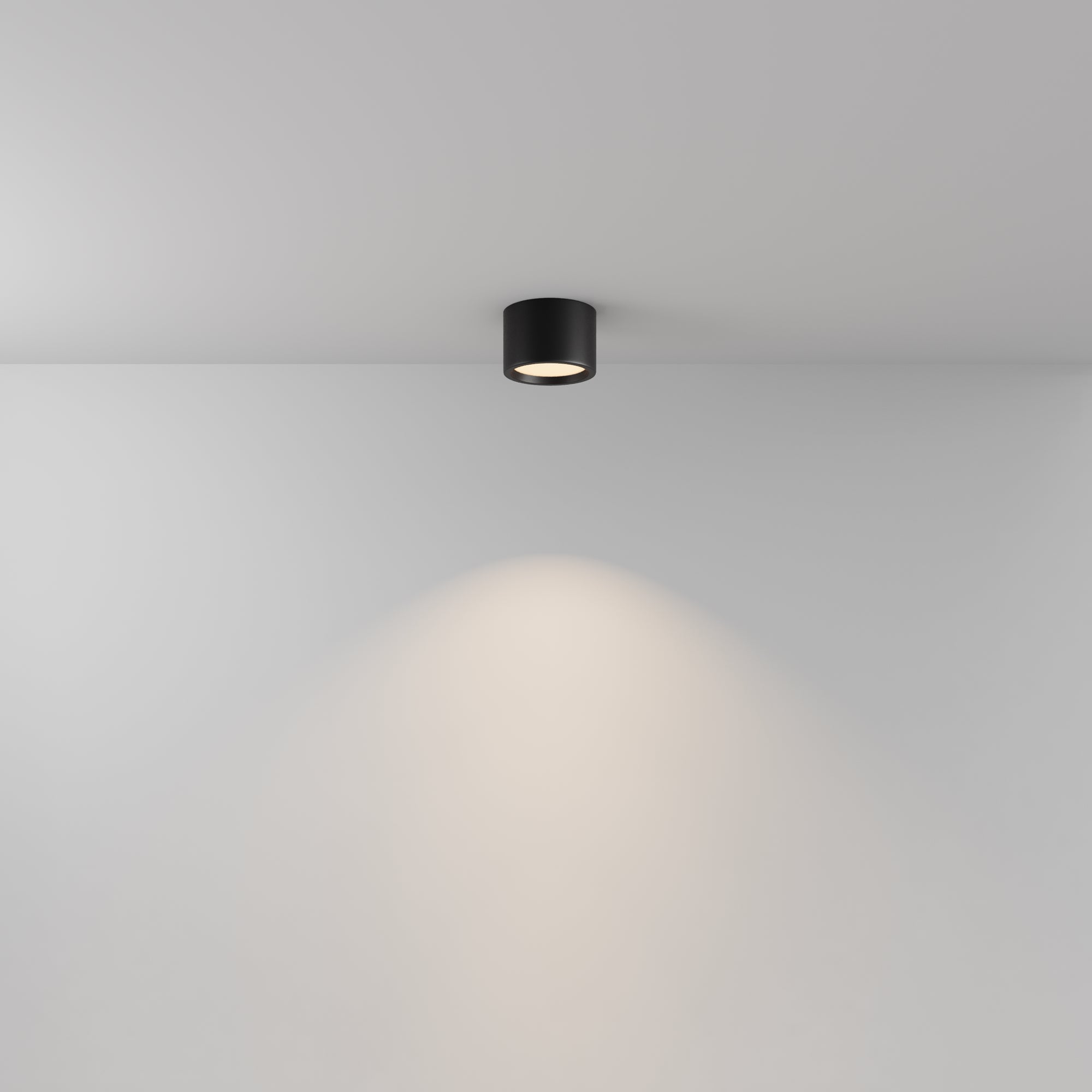 Lampada da soffitto Hydra 3000K 1x10W 120° - Maytoni - Nero - C090CL-10W3K-B