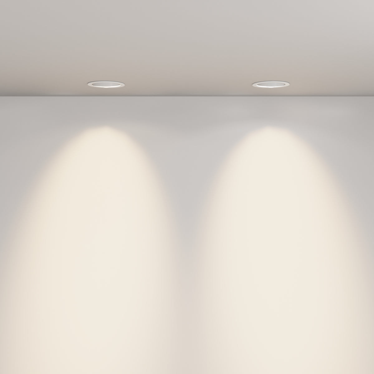 Faretto da incasso Lens - Maytoni - Bianco - DL105-12W3K-W