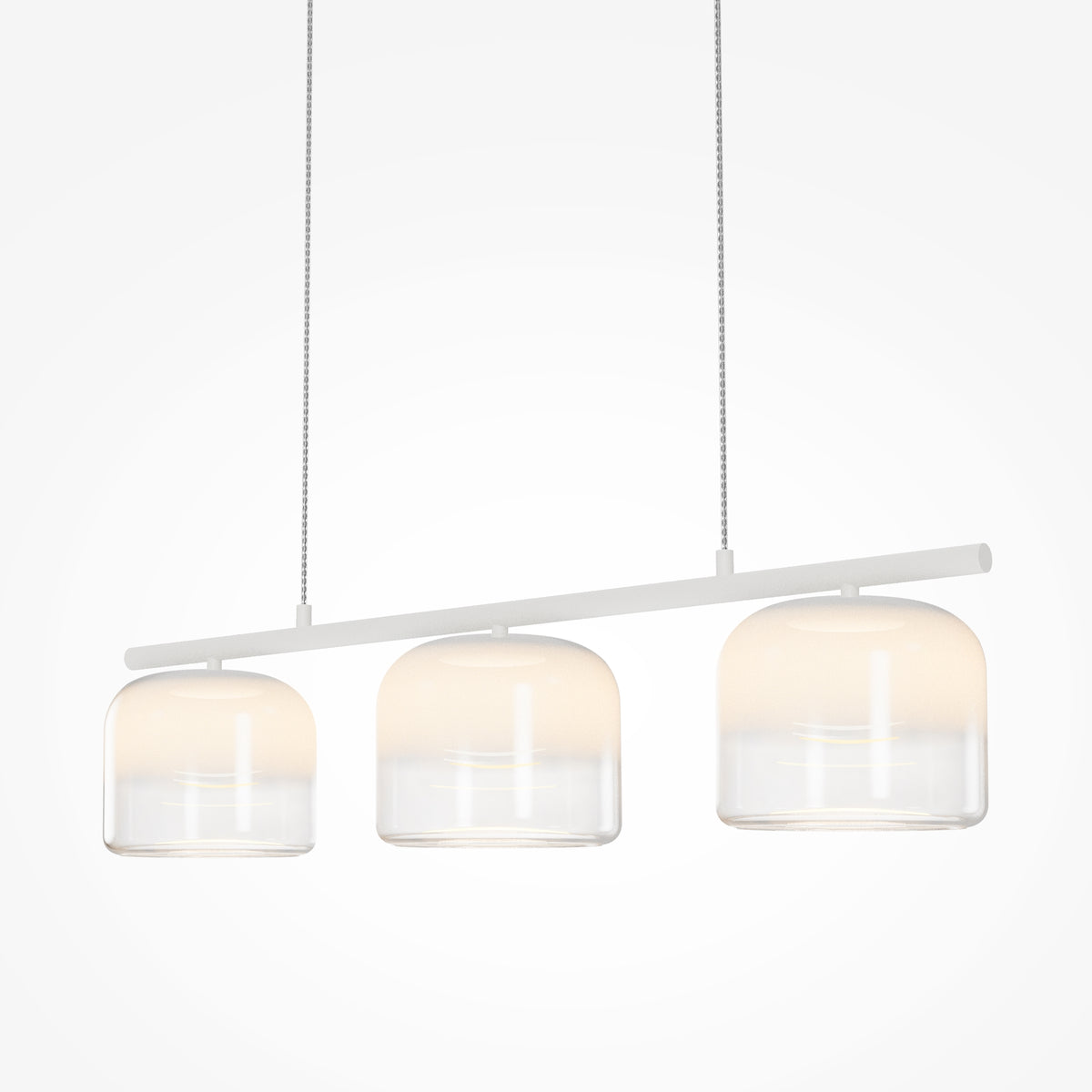 Lampada a sospensione Spirito - Maytoni - Bianco - MOD286PL-L12W3K